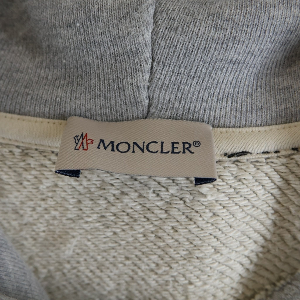 MONCLER(モンクレール) 22AW ×Palm Angels Embroidery Hooded Sweatshirts ×パームエンジェルス エンブロイダリーフーデットスウェットシャツ プルオーバーパーカー H209L8G00010