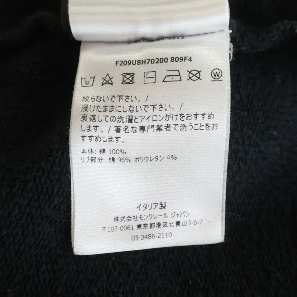 MONCLER GENIUS(モンクレール ジーニアス) 20AW ×FRGMNT DESIGN PANTALONE CORTO Pocket Logo Half Pants ポケットロゴハーフパンツ ショートパンツ F209U8H70200 ブラック