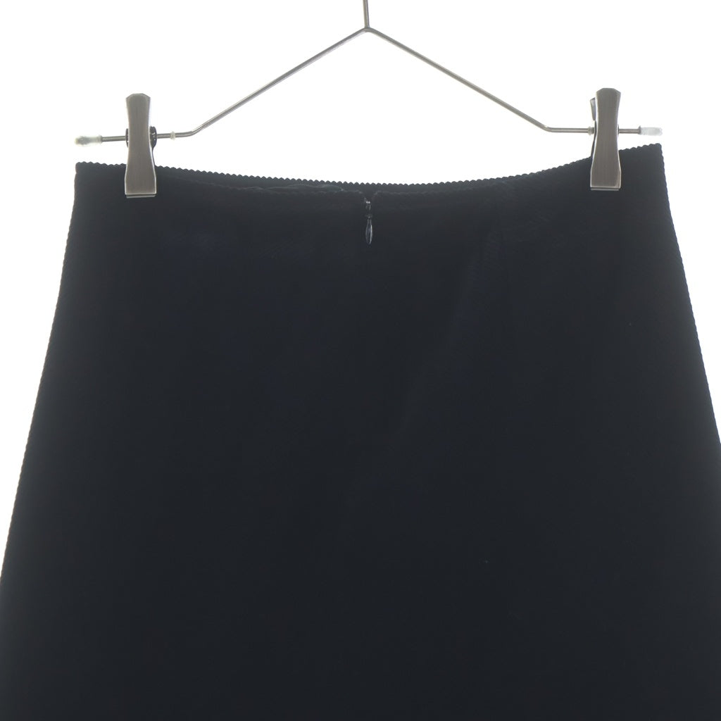JUNYA WATANABE COMME des GARCONS(ジュンヤワタナベ コムデギャルソン) 01SS コーデュロイ レイヤード マーメード スカート ブラック JC-S086 レディース