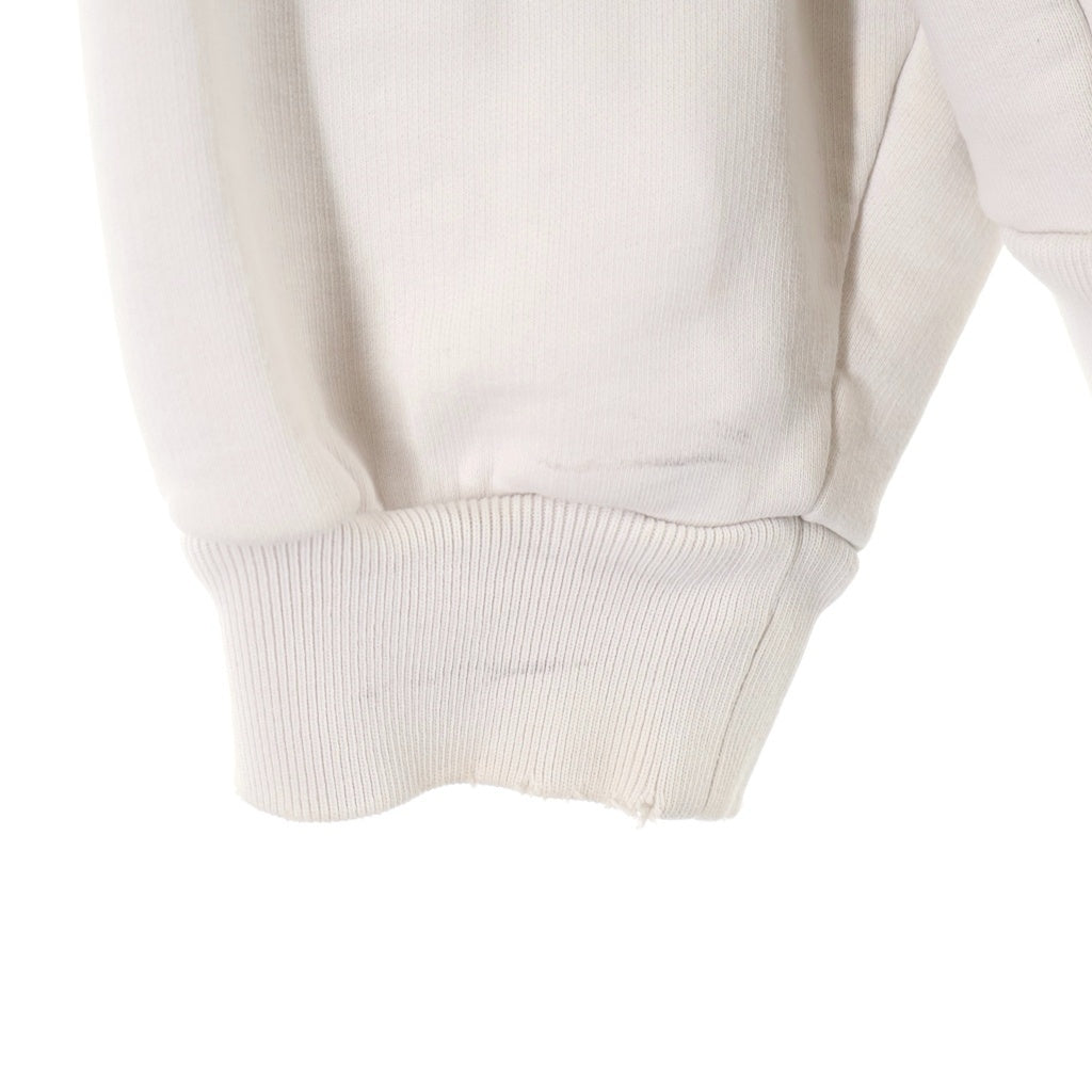 BALENCIAGA(バレンシアガ) 24SS NEW TAPE TYPE HOODIE テープロゴ プルオーバー スウェットパーカー フーディ ホワイト 739024 TQVQ9