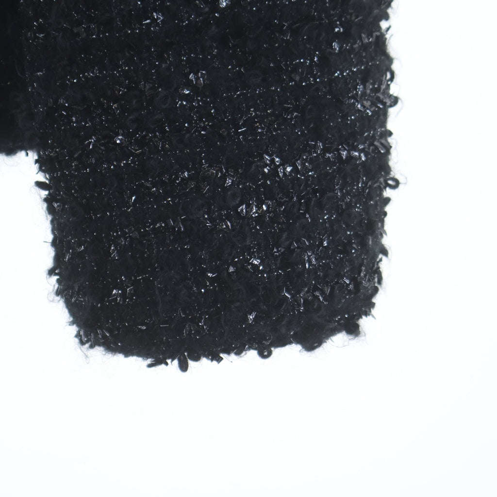 MONCLER(モンクレール) 25AW Urbel Tweed Short Down Jacket ウルベル ツイード ショート ダウンジャケット ブラック レディース K20931A00245
