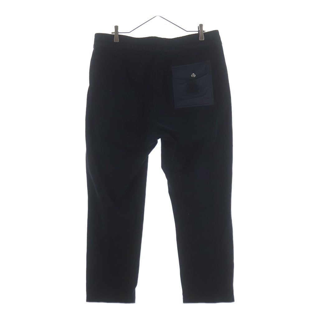 MONCLER(モンクレール) 22AW SWEAT BOTTOM スウェットボトム コーデュロイイージーパンツ H20918H00010 ブラック