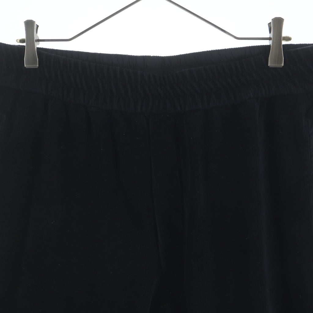 MONCLER(モンクレール) 22AW SWEAT BOTTOM スウェットボトム コーデュロイイージーパンツ H20918H00010 ブラック