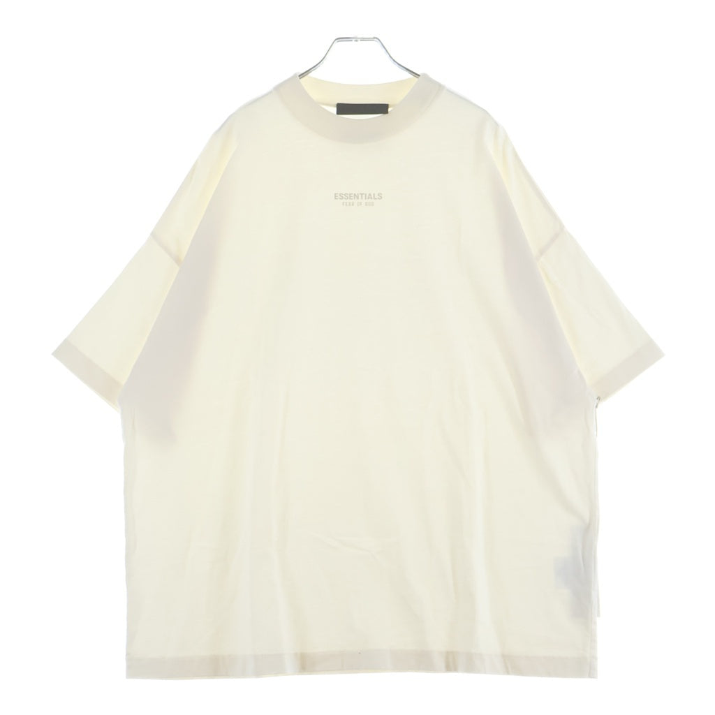 FEAR OF GOD ESSENTIALS(フィアオブゴッド エッセンシャルズ) Rubber Logo S/S T-Shirts ラバーロゴショートスリーブTシャツ クルーネック半袖Tシャツ ホワイト