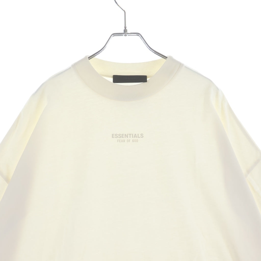 FEAR OF GOD ESSENTIALS(フィアオブゴッド エッセンシャルズ) Rubber Logo S/S T-Shirts ラバーロゴショートスリーブTシャツ クルーネック半袖Tシャツ ホワイト