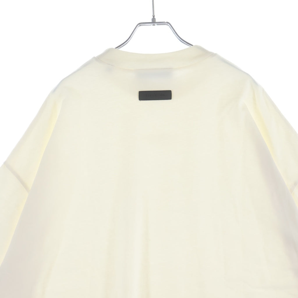 FEAR OF GOD ESSENTIALS(フィアオブゴッド エッセンシャルズ) Rubber Logo S/S T-Shirts ラバーロゴショートスリーブTシャツ クルーネック半袖Tシャツ ホワイト