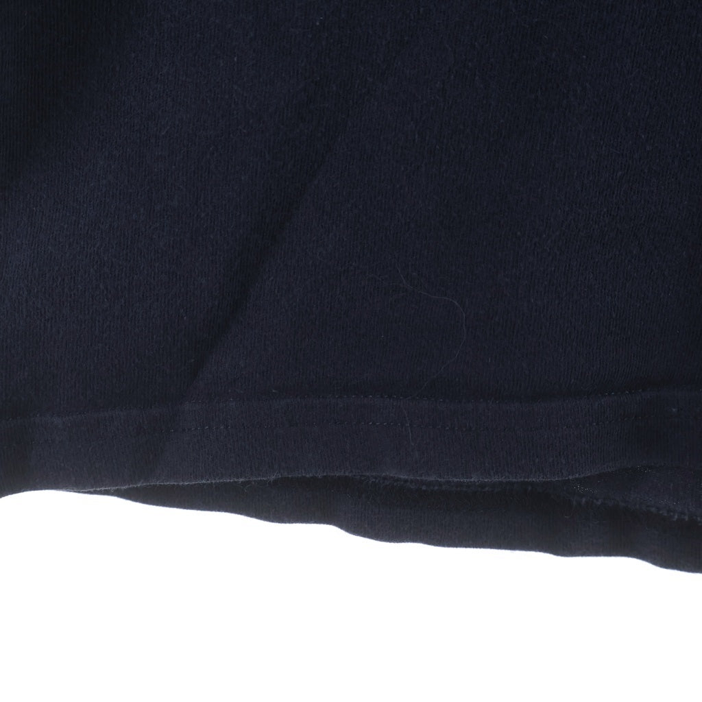 MONCLER GENIUS(モンクレール ジーニアス) 20SS ×FRAGMENT DESIGN MAGLIA T-SHIRT ×フラグメントデザイン ロゴプリントクルーネック半袖Tシャツ F209U8C70810 ネイビー