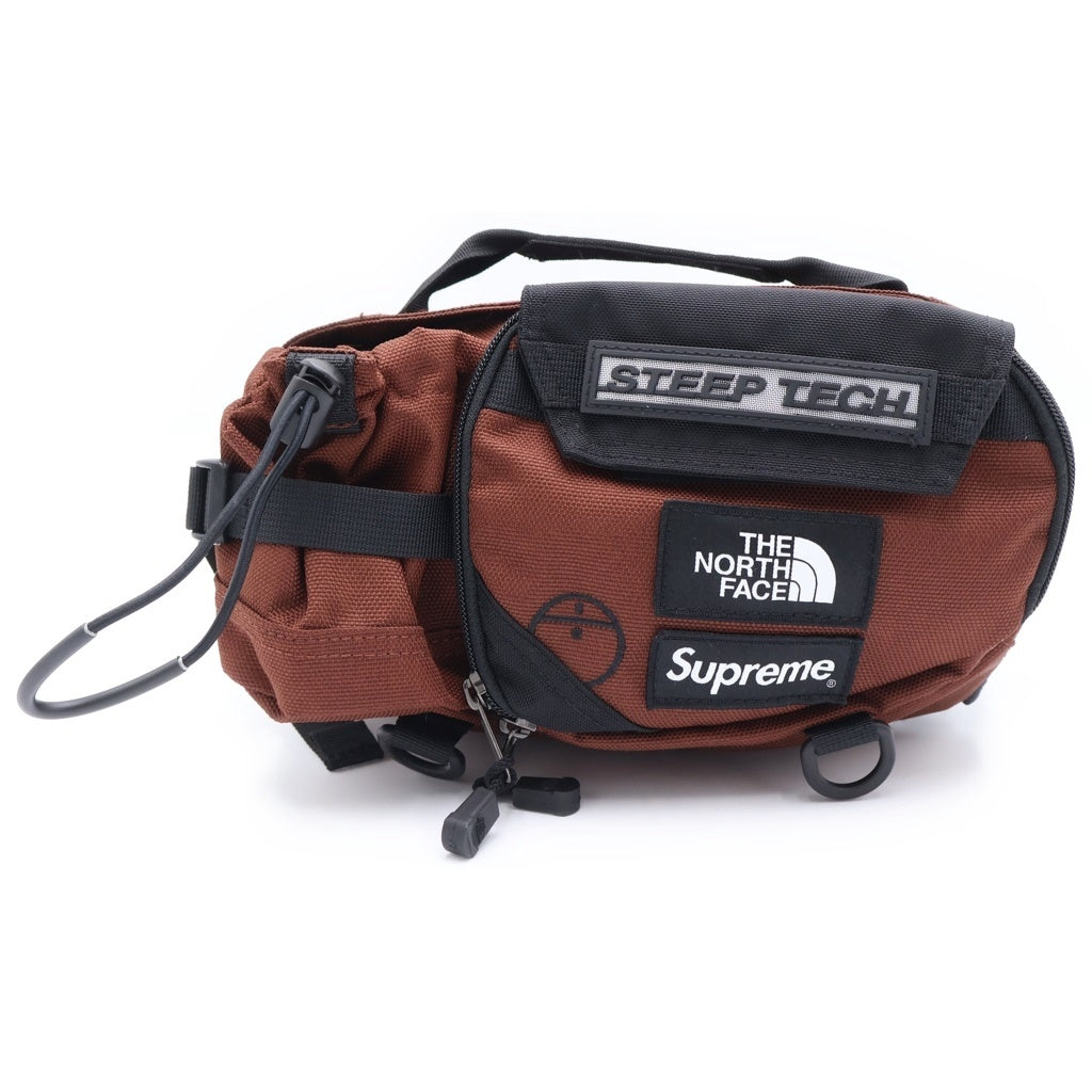 SUPREME(シュプリーム) 22AW ×THE NORTH FACE Steep Tech Waist Bag ×ザノースフェイス スティープテック ウエストバッグ ブラウン
