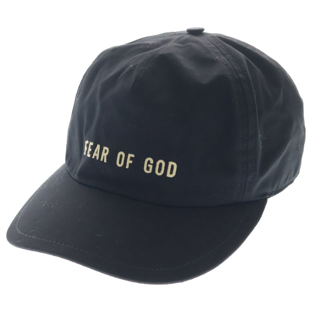 FEAR OF GOD(フィアオブゴッド) Eternal Cap エターナルキャップ 5パネルベースボールキャップ 帽子 ブラック