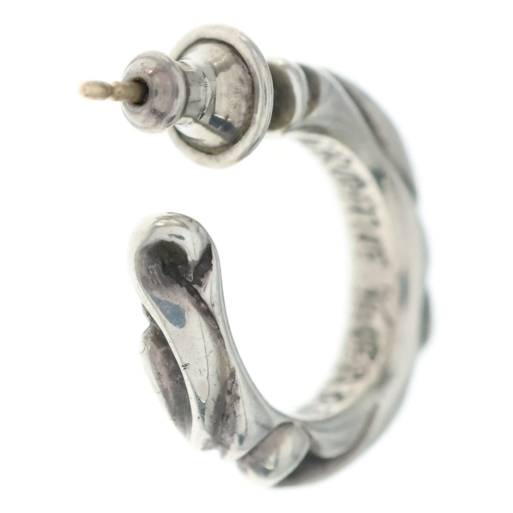 CHROME HEARTS(クロムハーツ) HOOP SCROOL スクロール フープピアス シルバー BCA102