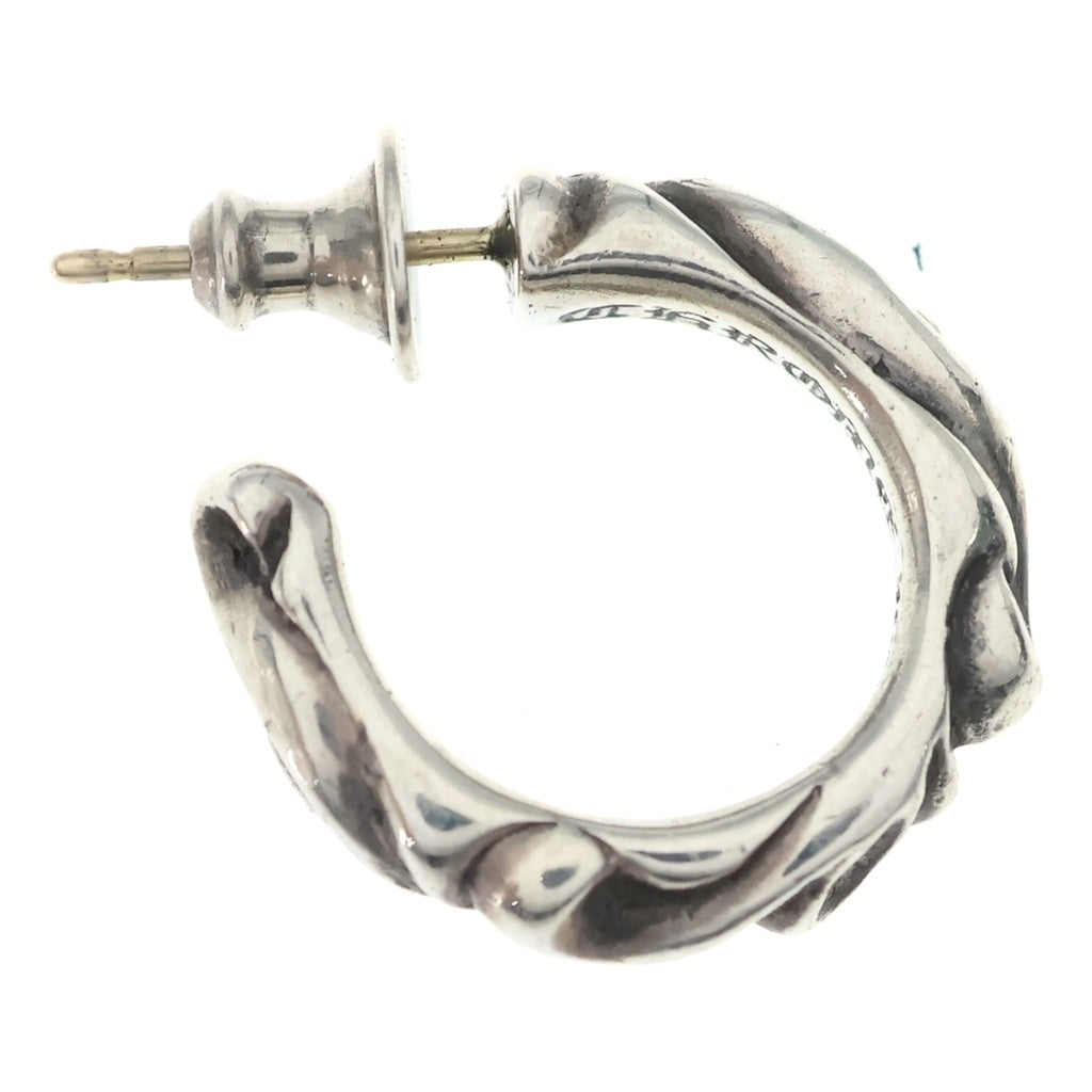 CHROME HEARTS(クロムハーツ) HOOP SCROOL スクロール フープピアス シルバー BCA102