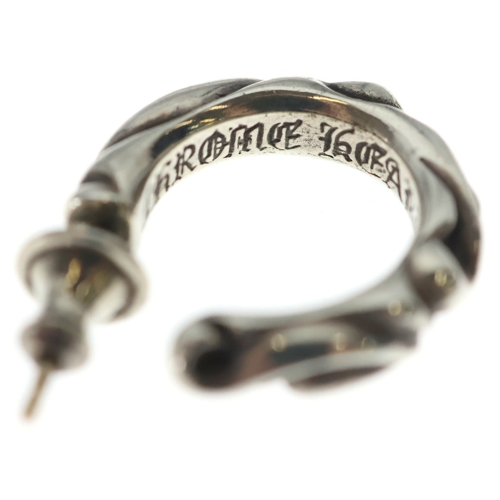 CHROME HEARTS(クロムハーツ) HOOP SCROOL スクロール フープピアス シルバー BCA102