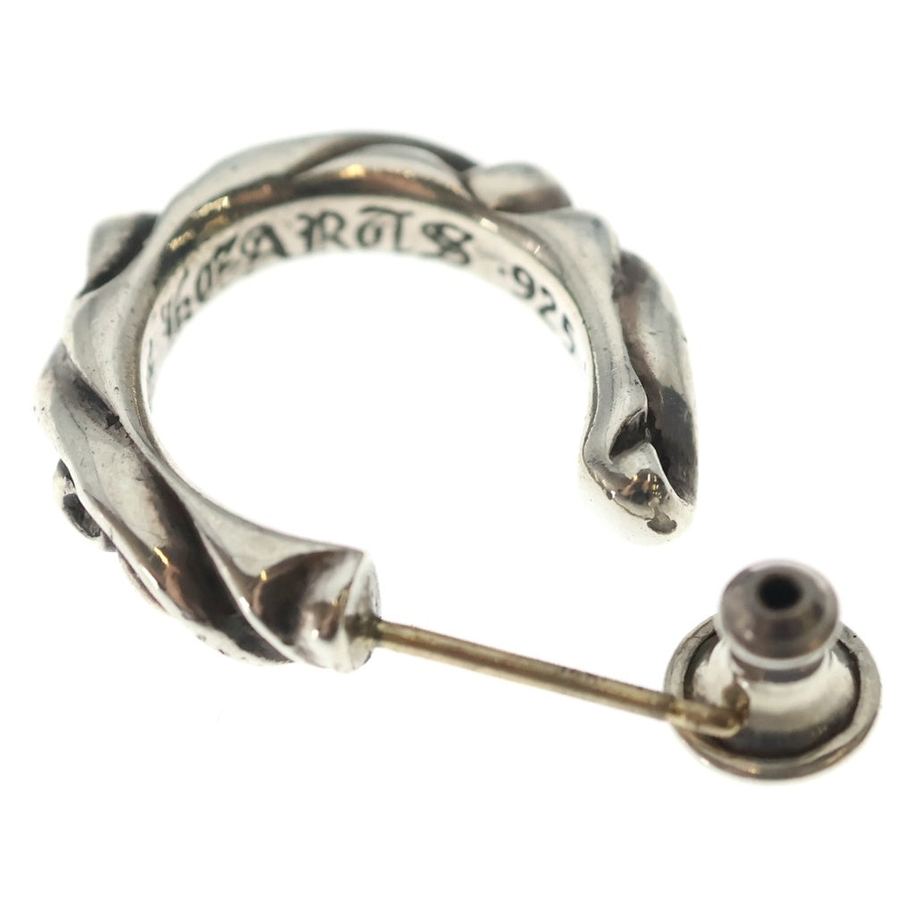 CHROME HEARTS(クロムハーツ) HOOP SCROOL スクロール フープピアス シルバー BCA102