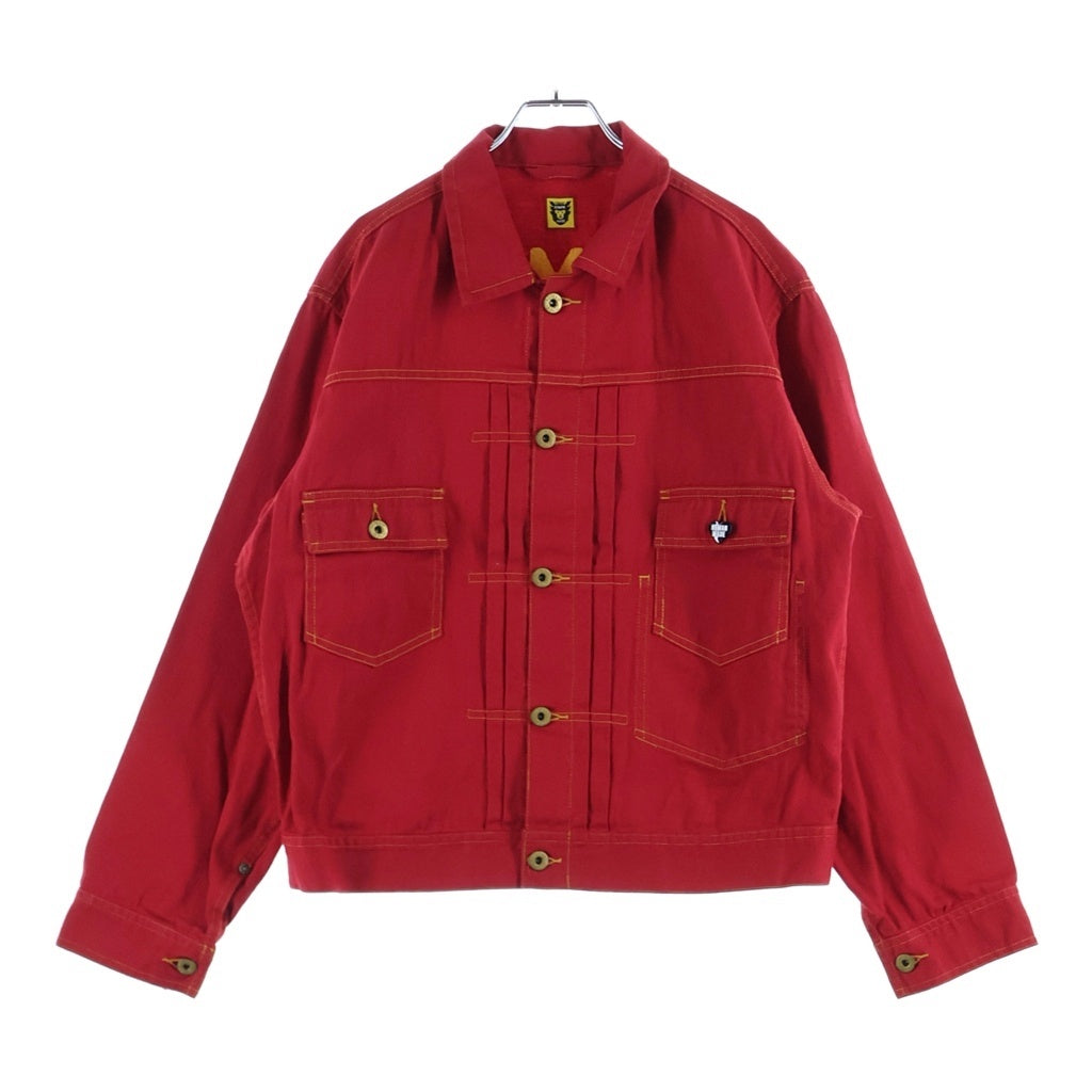 HUMAN MADE(ヒューマンメイド) RABBIT WORK JACKET ラビット ワークジャケット アウター レッド
