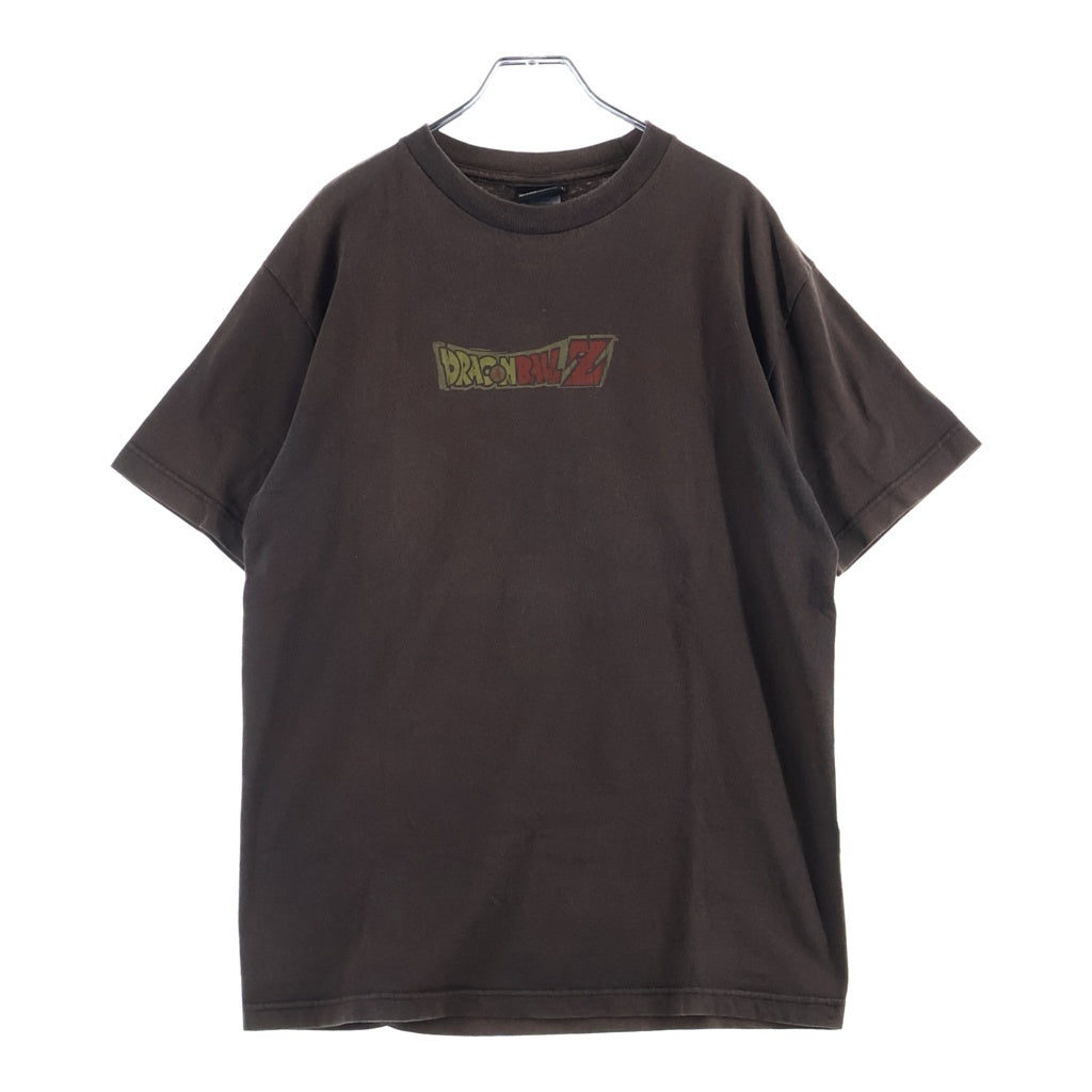 NO BRAND(ノーブランド) 00S Dragon Ball Z BUU'S FURY T-Shirts ドラゴンボールZ ブーフーリーTシャツ キャラプリントクルーネック半袖Tシャツ ブラウン