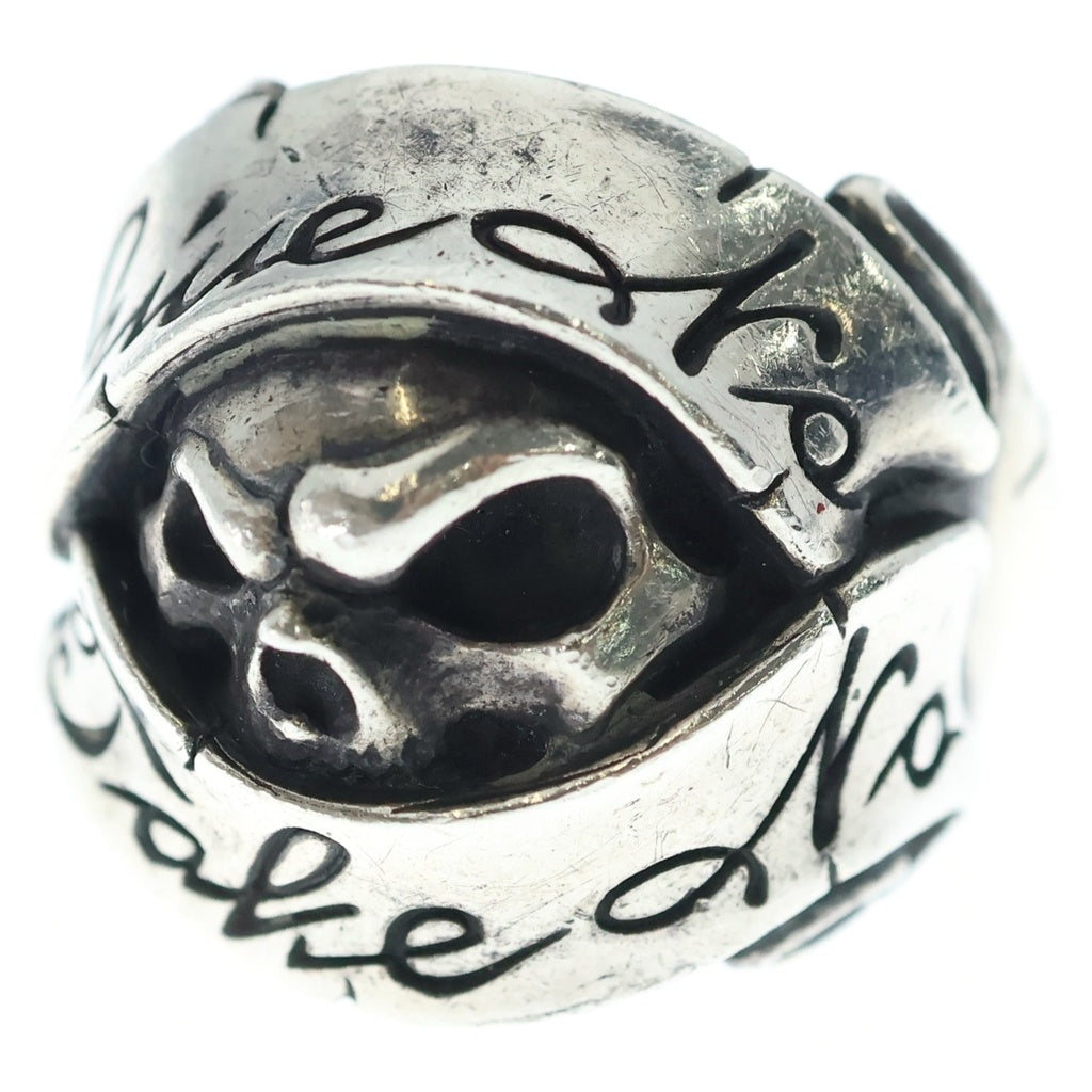 RAT RACE(ラットレース) Give No Take No Skull Ring 2 ギブノーテイクノースカルリング2 ドクロ装飾リング SV925 シルバー