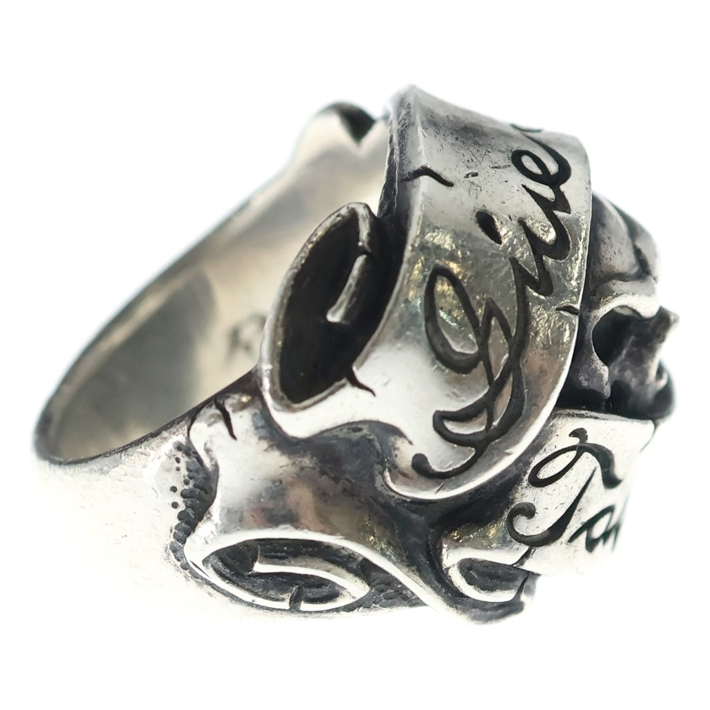 RAT RACE(ラットレース) Give No Take No Skull Ring 2 ギブノーテイクノースカルリング2 ドクロ装飾リング SV925 シルバー