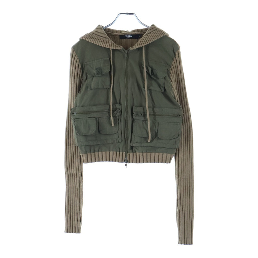 JADED LONDON(ジェイデッドロンドン) Cargo Jacket ニット切替
