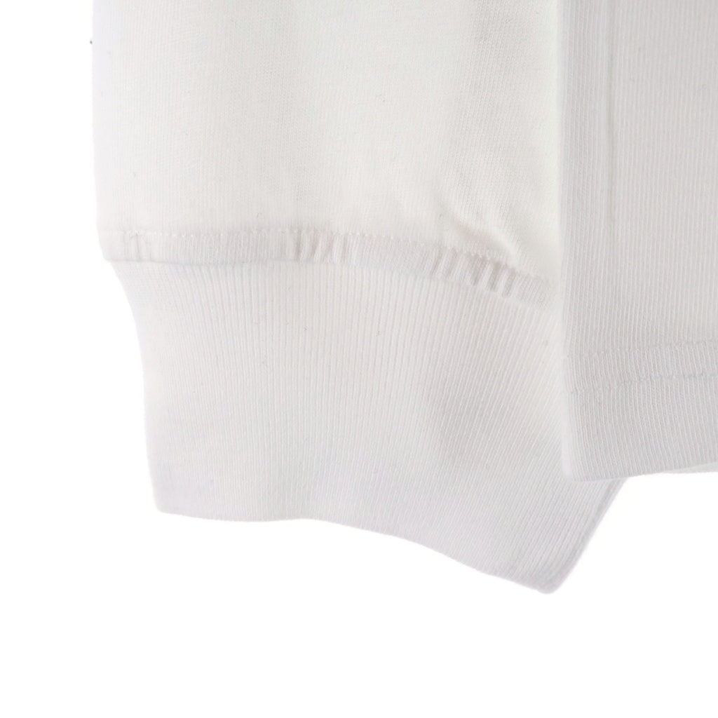 SUPREME(シュプリーム) 24SS Small Box Logo L/S Tee スモールボックスロゴロングスリーブTシャツ ロゴ刺繍クルーネック長袖Tシャツ ホワイト