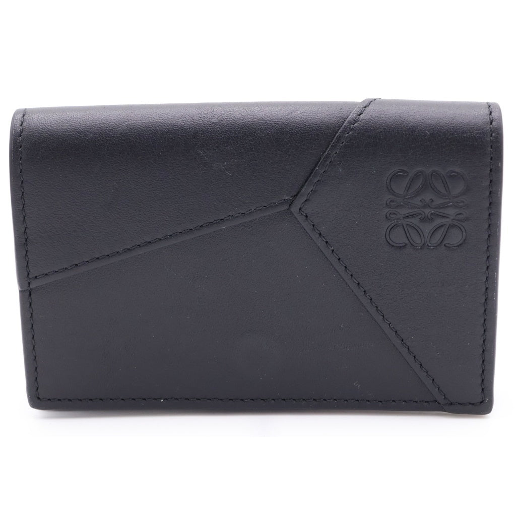 LOEWE(ロエベ) Puzzle Edge Card Holder パズルエッジカードホルダー アナグラムロゴカードケース 名刺入れ C510M97X03 ブラック