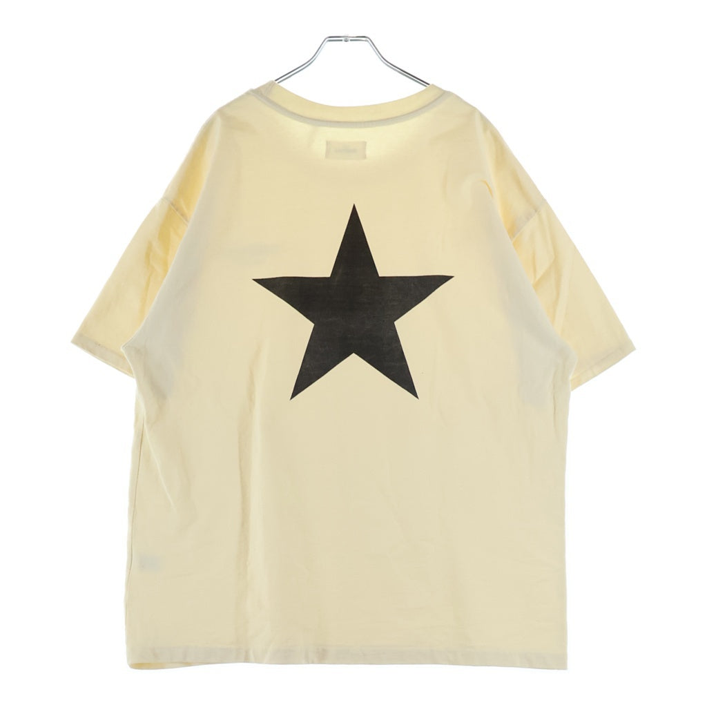 FEAR OF GOD ESSENTIALS(フィアオブゴッド エッセンシャルズ) Star Print T-Shirts スタープリントTシャツ クルーネック半袖Tシャツ カットソー クリーム