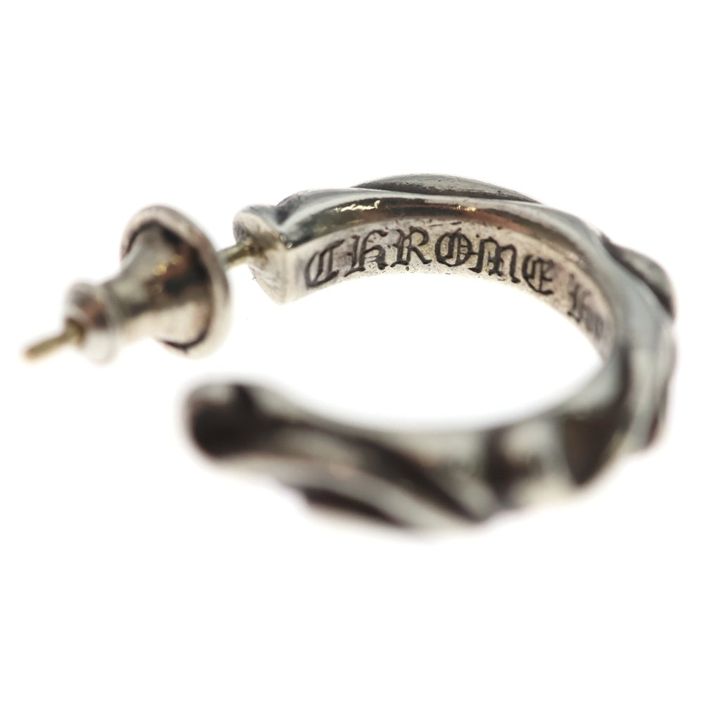 CHROME HEARTS(クロムハーツ) HOOP SCROOL スクロール フープピアス シルバー BCA102
