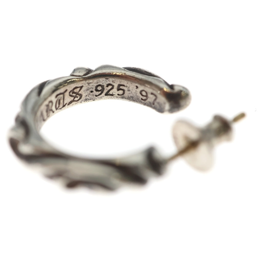 CHROME HEARTS(クロムハーツ) HOOP SCROOL スクロール フープピアス シルバー BCA102