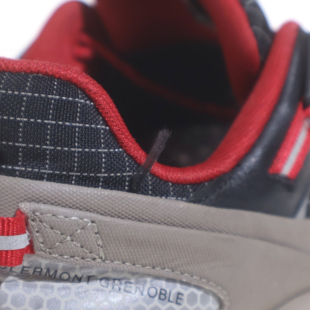 MONCLER(モンクレール) Trailglip GTX トレイルグリップGTX ビブラムソールレースアップトレッキングスニーカー グレー/レッド