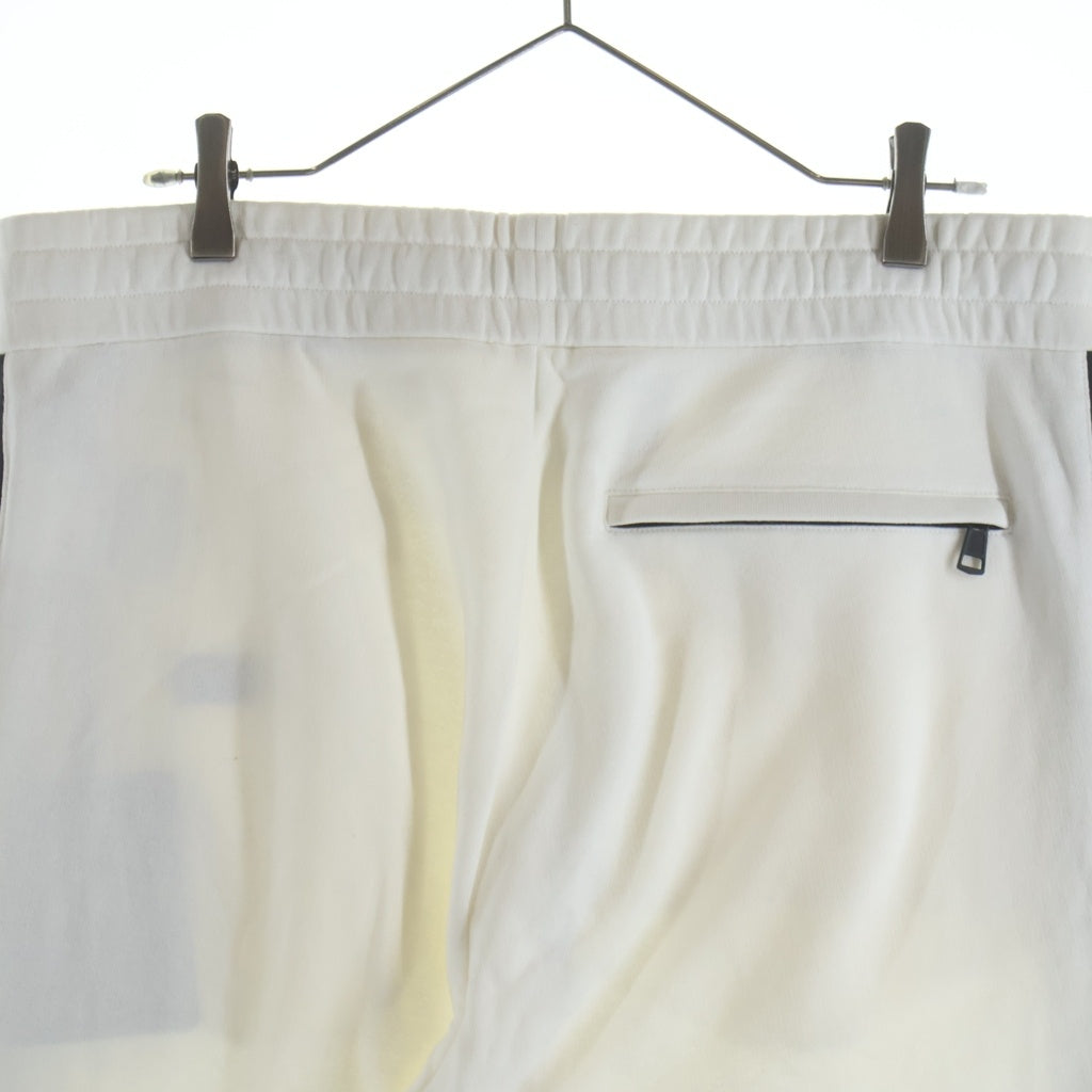 MONCLER(モンクレール) 22SS SWEAT BOTTOM Side Logo Print Sweatpants サイドロゴプリントスウェットパンツ H10918H00014 ホワイト