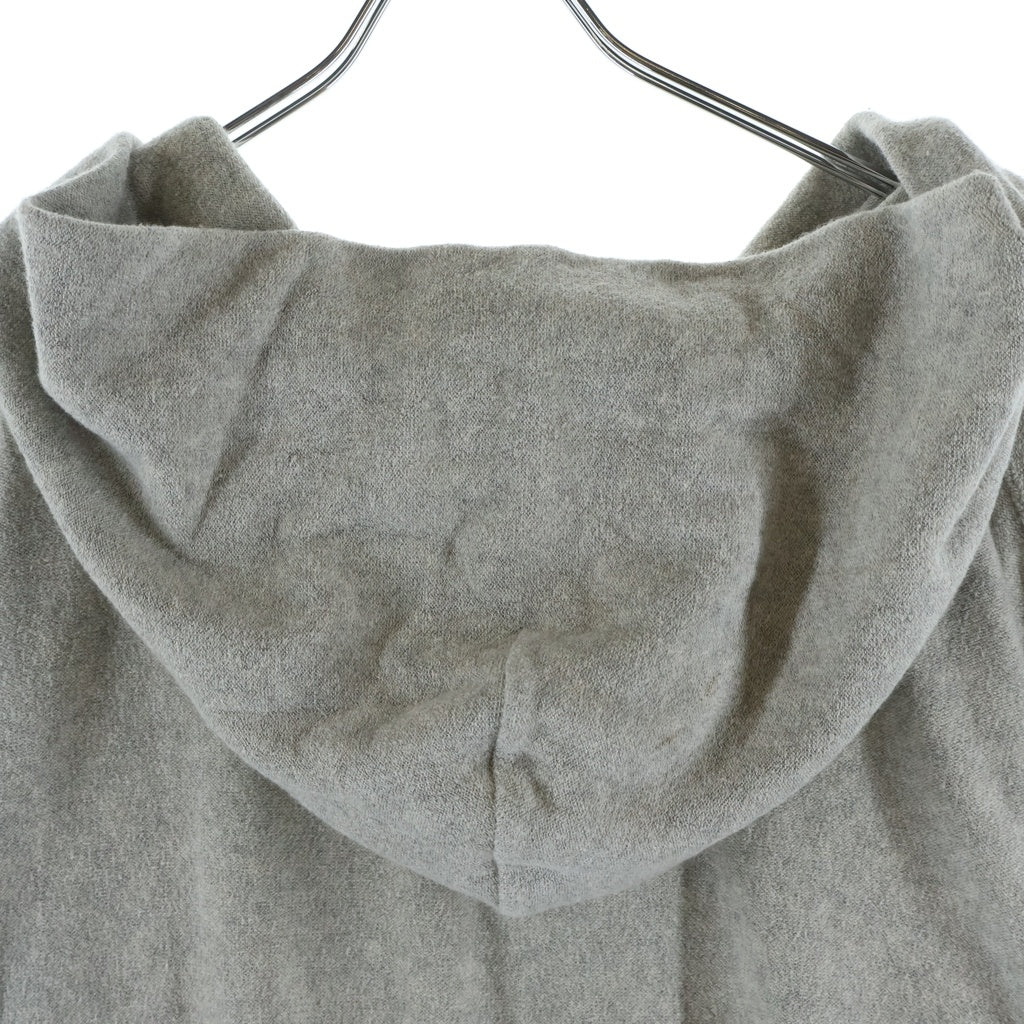 VISVIM(ヴィスヴィム) CASHMERE HOODIE プルオーバーフーディ パーカー カシミヤ混 0122105010024 グレー