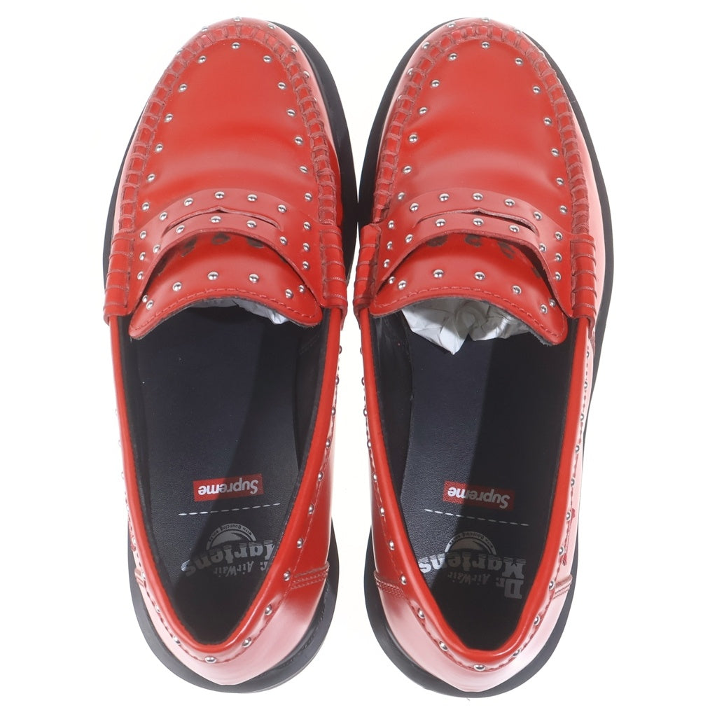 SUPREME(シュプリーム) 25SS × Dr.Martens Studded Penton Loafer × ドクターマーチン スタッズ ペントン ローファー 41873600 レッド