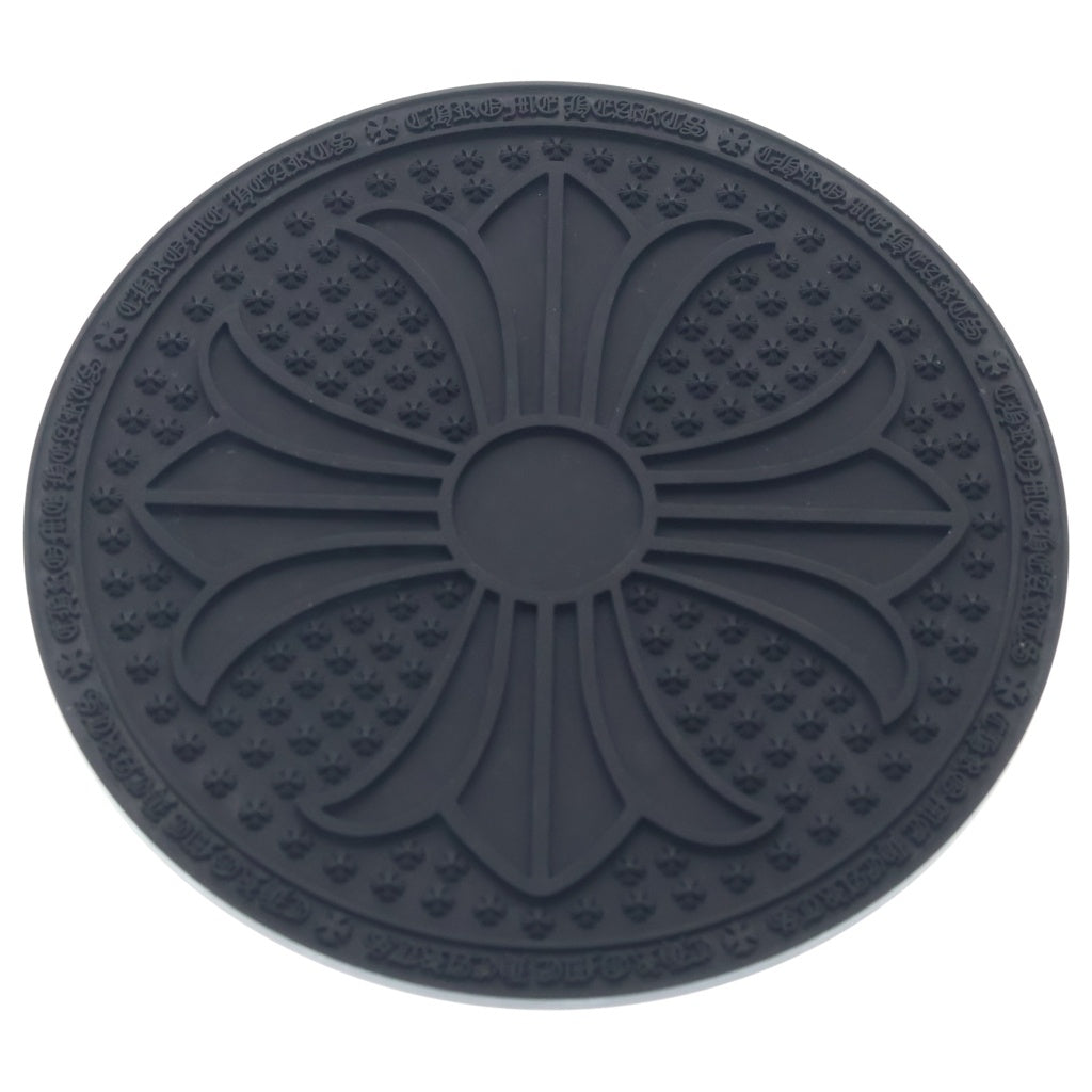 CHROME HEARTS(クロムハーツ) TRIVET CH PLS ラバートリベット シリコン鍋敷き ブラック