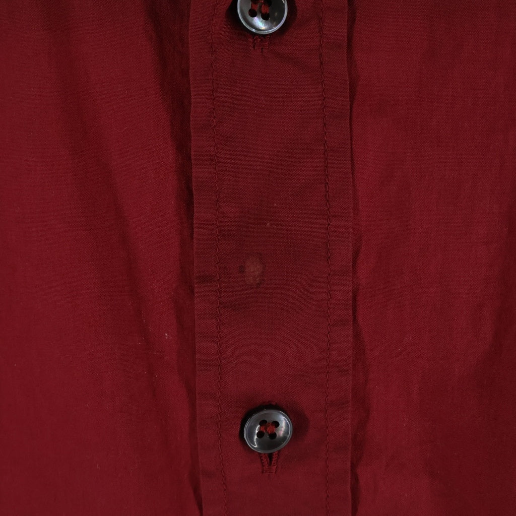 Maison Martin Margiela(メゾンマルタンマルジェラ) 15SS REGULAR COLLAR SHIRT レギュラー カラー 長袖シャツ S30DL0283 レッド