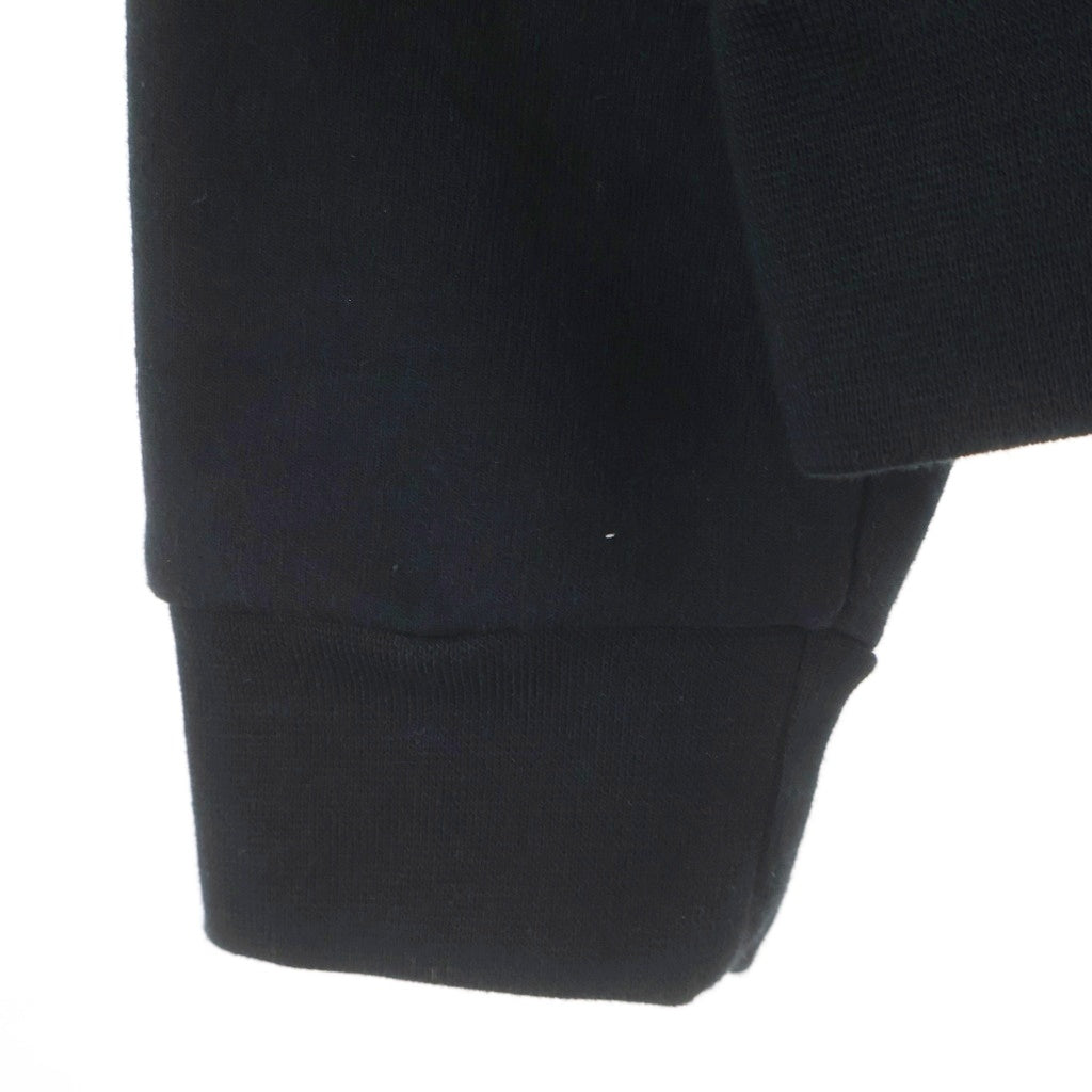 CHROME HEARTS(クロムハーツ) Vertical Logo Zip Up Hoodie バーティカルロゴジップアップパーカー ダガージップフーディー ブラック