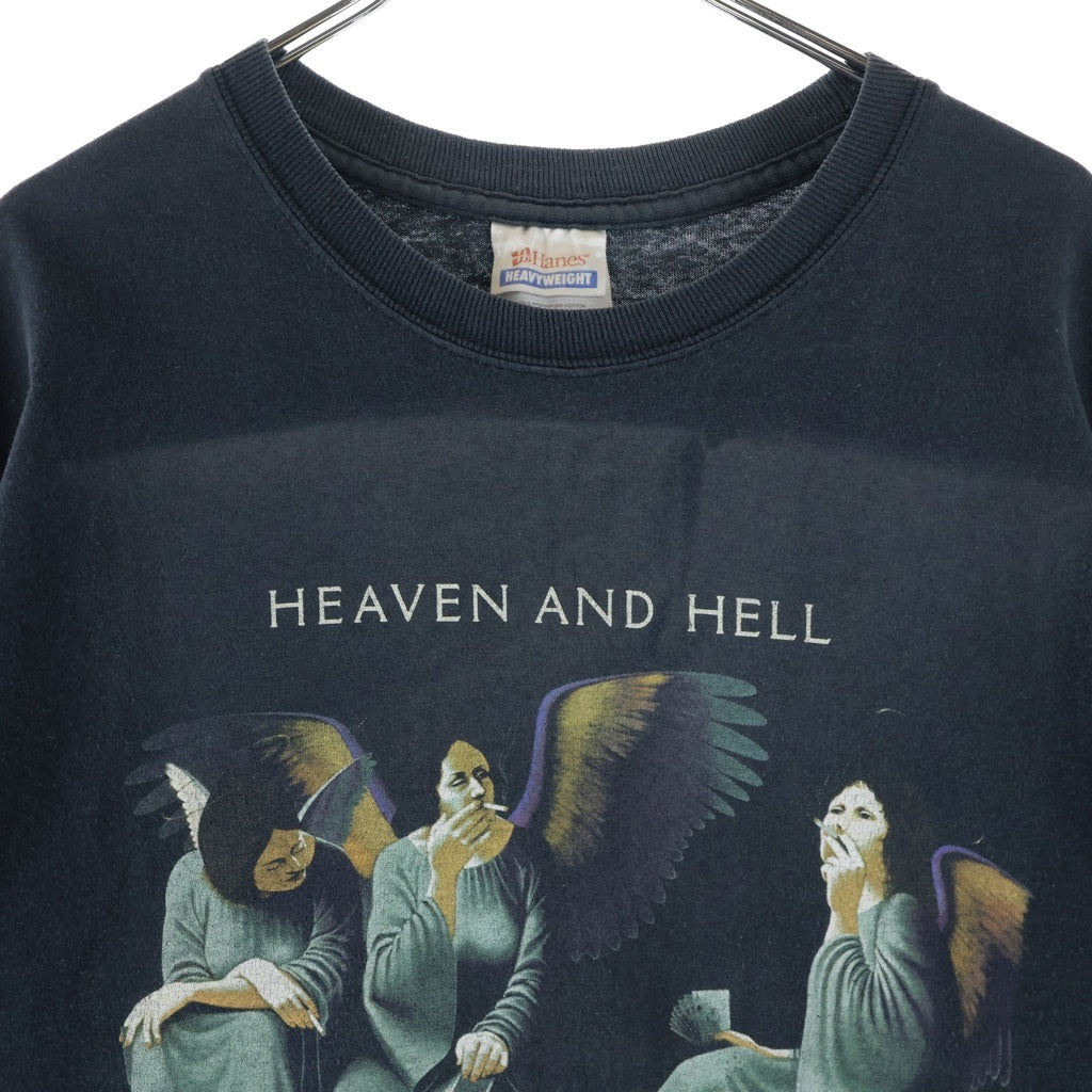 VINTAGE(ヴィンテージ) 00S BLACK SABBATH HEAVEN AND HELL ブラックサバス ヘブンアンドヘル 両面プリントクルーネック半袖Tシャツ ブラック