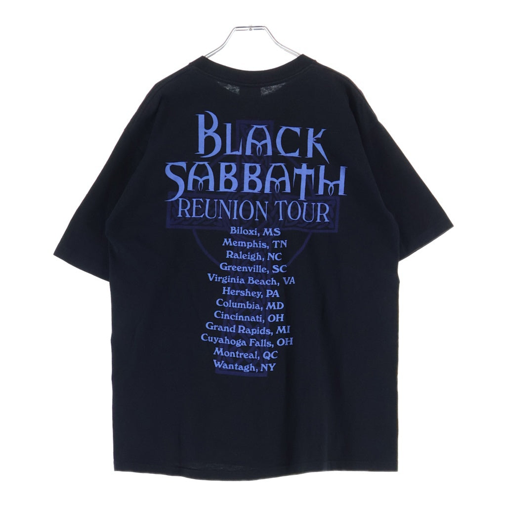 VINTAGE(ヴィンテージ) 90S BLACK SABBATH THE LAST SUPPER REUNION TOUR T-Shirts ブラックサバス ザラストサッパー リユニオンツアーTシャツ 両面プリントクルーネック半袖Tシャツ