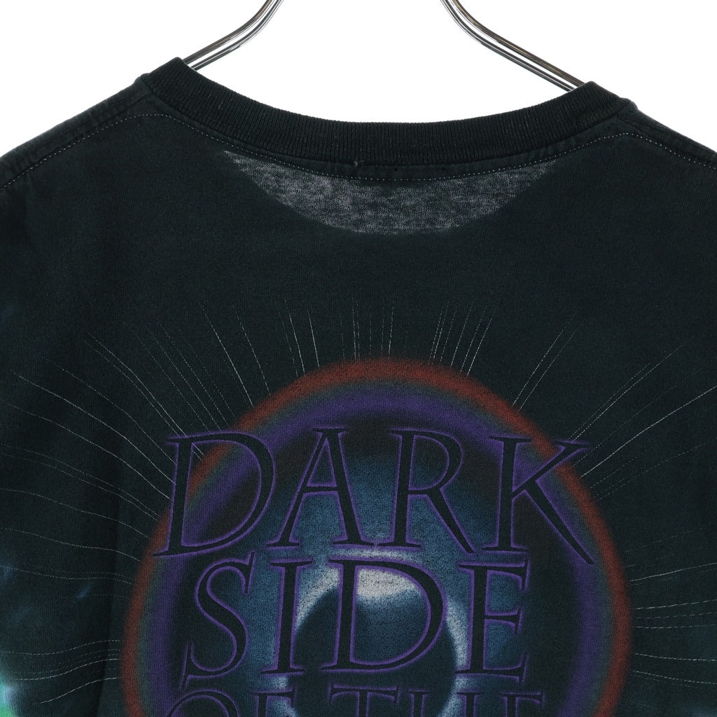 VINTAGE(ヴィンテージ) 00S PINK FLOYD DARK SIDE OF THE MOON ピンクフロイド ダークサイドオブザムーン 両面プリントタイダイクルーネック半袖Tシャツ マルチ
