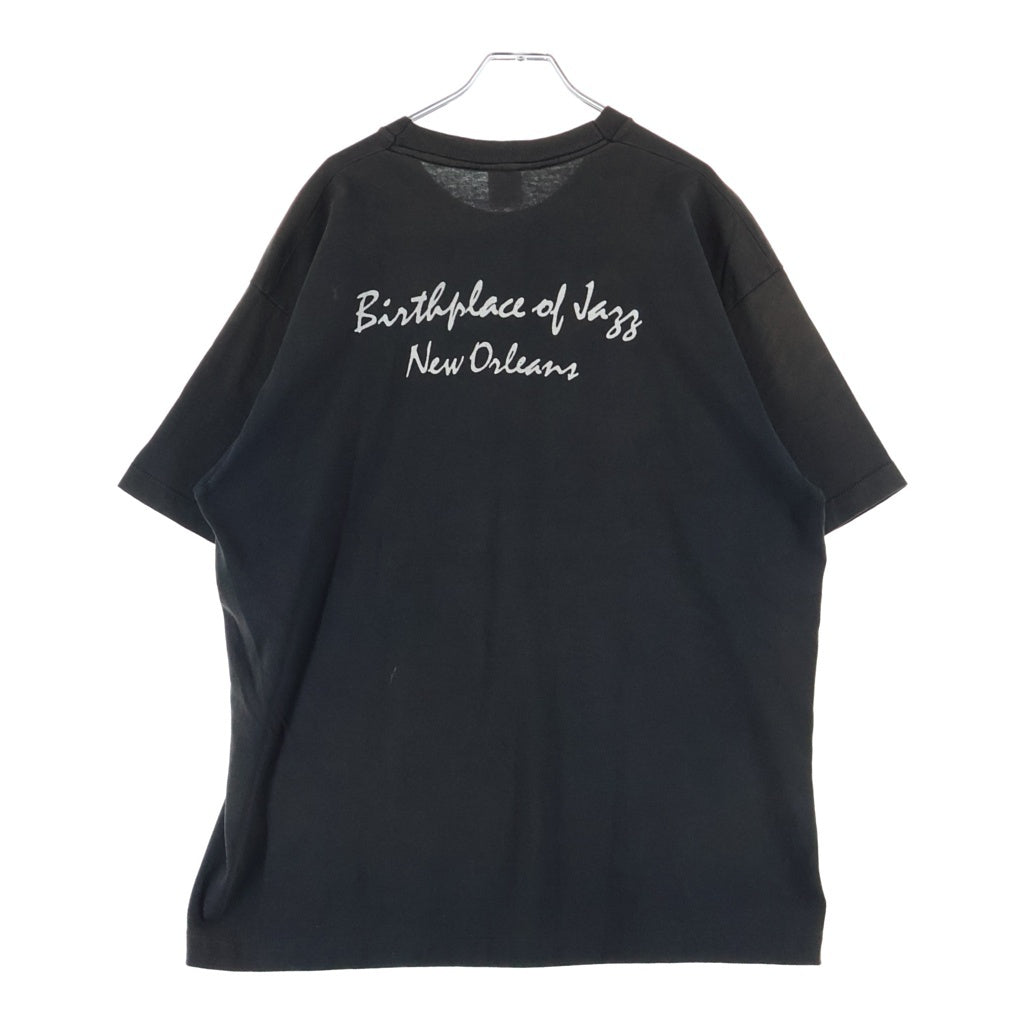 VINTAGE(ヴィンテージ) 90S CHARLIE PARKER T-Shits チャーリーパーカー 両面プリントクルーネック半袖Tシャツ ブラック