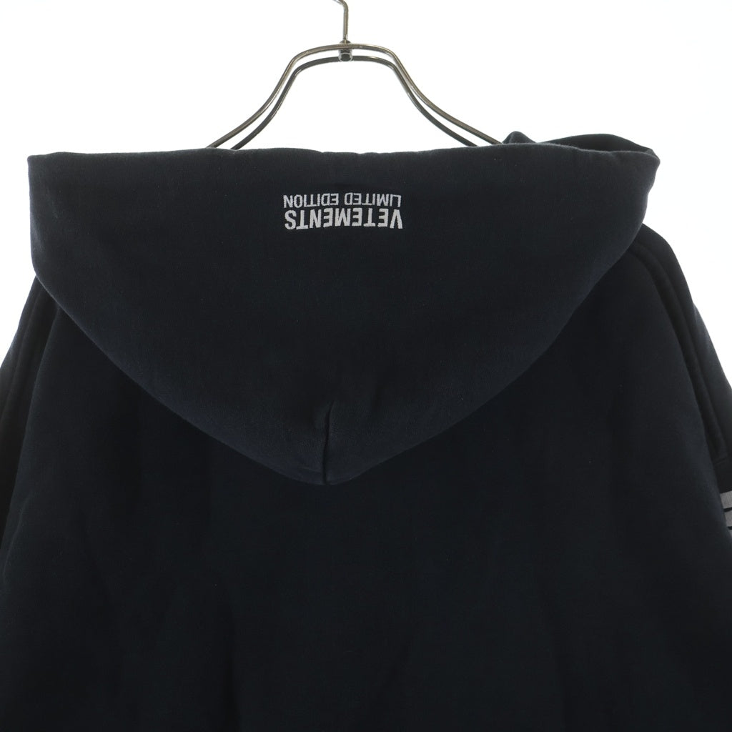 VETEMENTS(ヴェトモン) 19AW ×STARWARS Movie Poster 1 Hooded Shirt ×スターウォーズ ムービーポスター1フーディー プルオーバーパーカー USW21TR014 ブラック