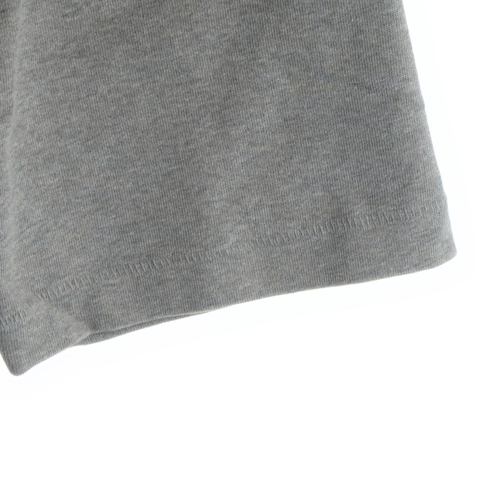 FEAR OF GOD ESSENTIALS(フィアオブゴッド エッセンシャルズ) Football Tee フットボールティー ラバーロゴVネックラグラン7分袖Tシャツ グレー