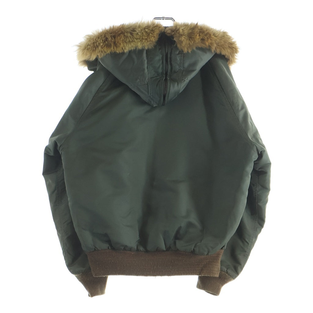 ALPHA INDUSTRIES(アルファ インダストリーズ) N-2B ミリタリー ジップアップ ファー フライト ジャケット カーキ MIL-J-6278G