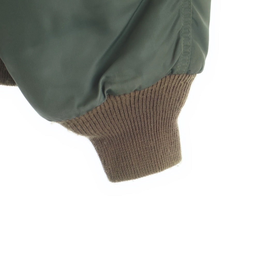 ALPHA INDUSTRIES(アルファ インダストリーズ) N-2B ミリタリー ジップアップ ファー フライト ジャケット カーキ MIL-J-6278G