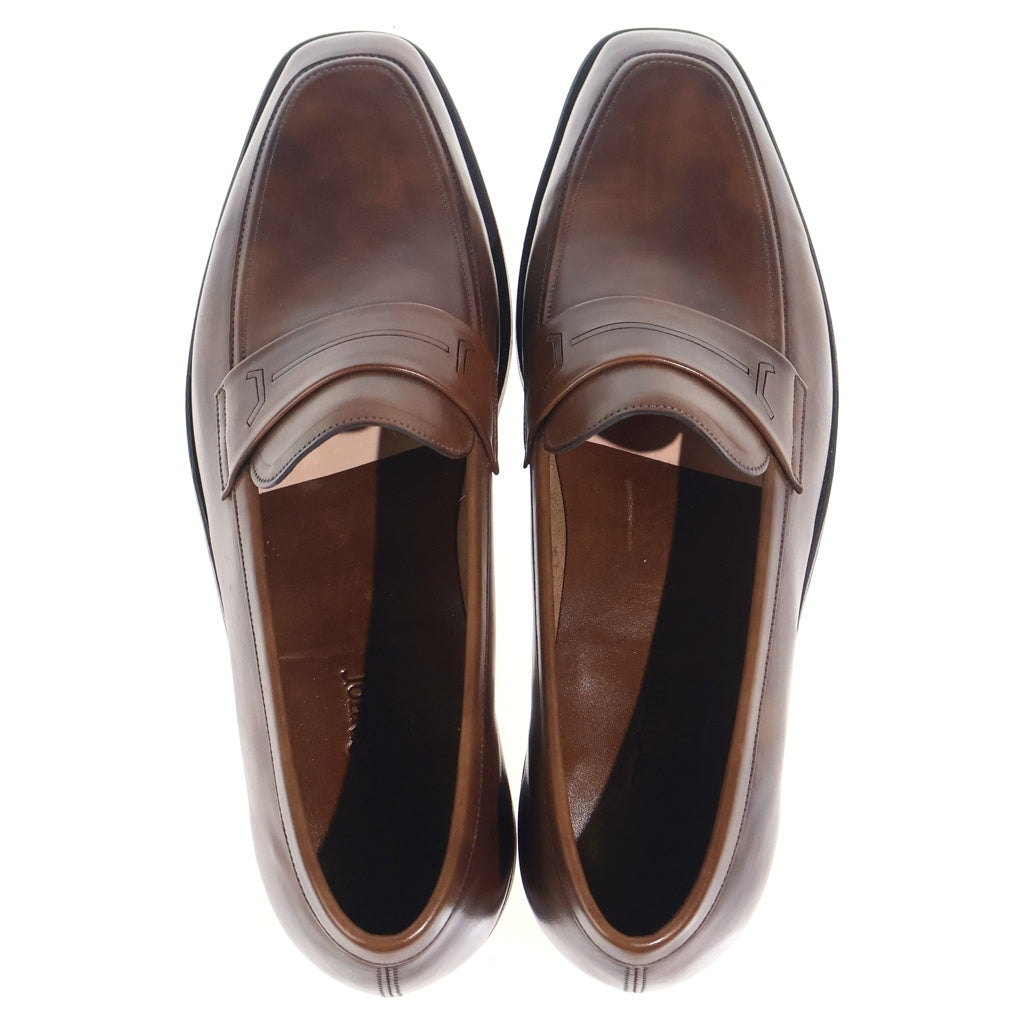 JOHN LOBB(ジョンロブ) Kipling キプリング レザー ローファー シューズ ブラウン S0723