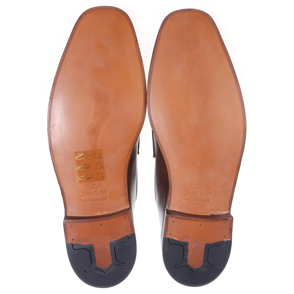 JOHN LOBB(ジョンロブ) Kipling キプリング レザー ローファー シューズ ブラウン S0723