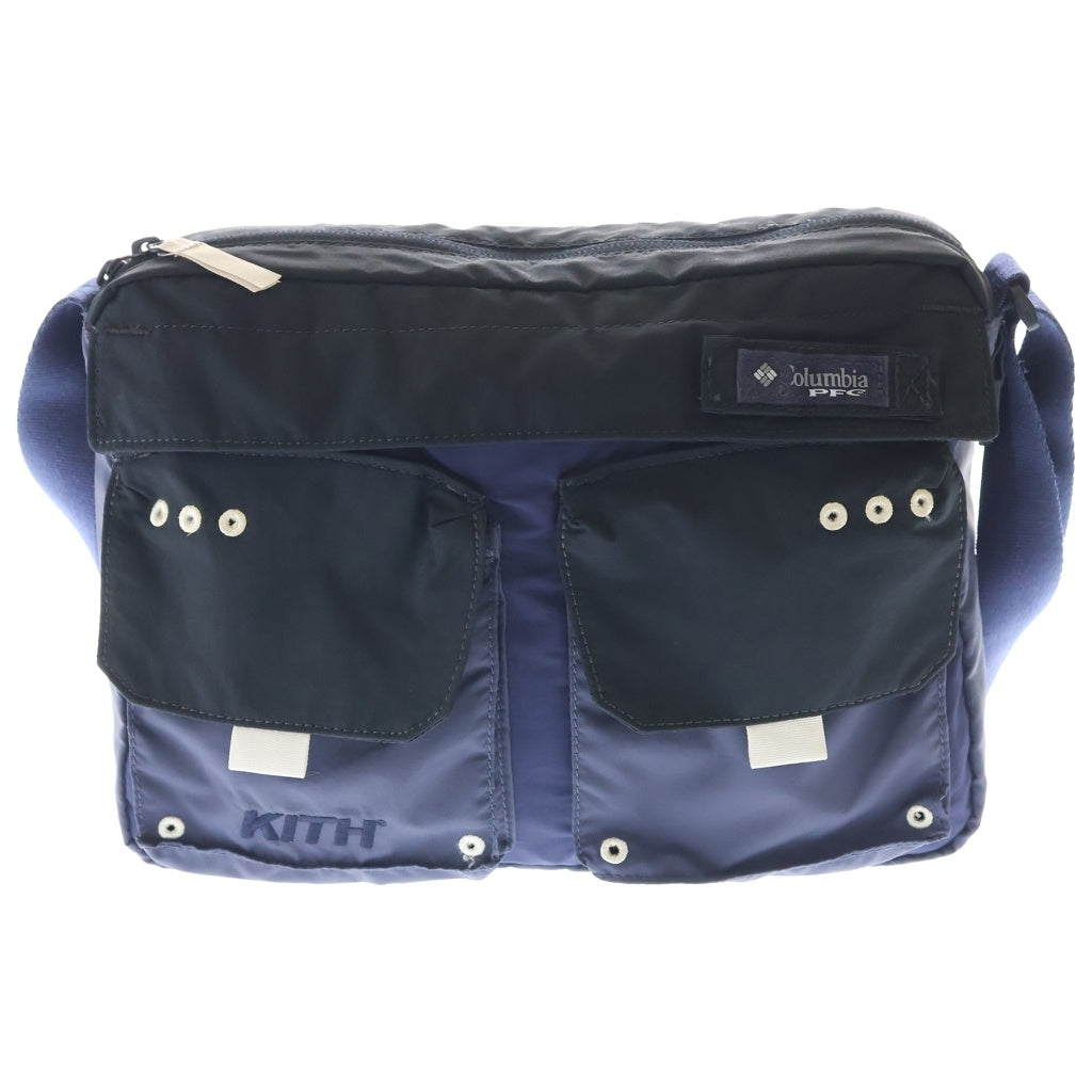 KITH(キス) 23SS ×Columbia PFG Transit Bag コロンビア トランジット バッグ ショルダーバッグ ネイビー