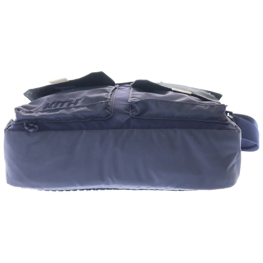 KITH(キス) 23SS ×Columbia PFG Transit Bag コロンビア トランジット バッグ ショルダーバッグ ネイビー