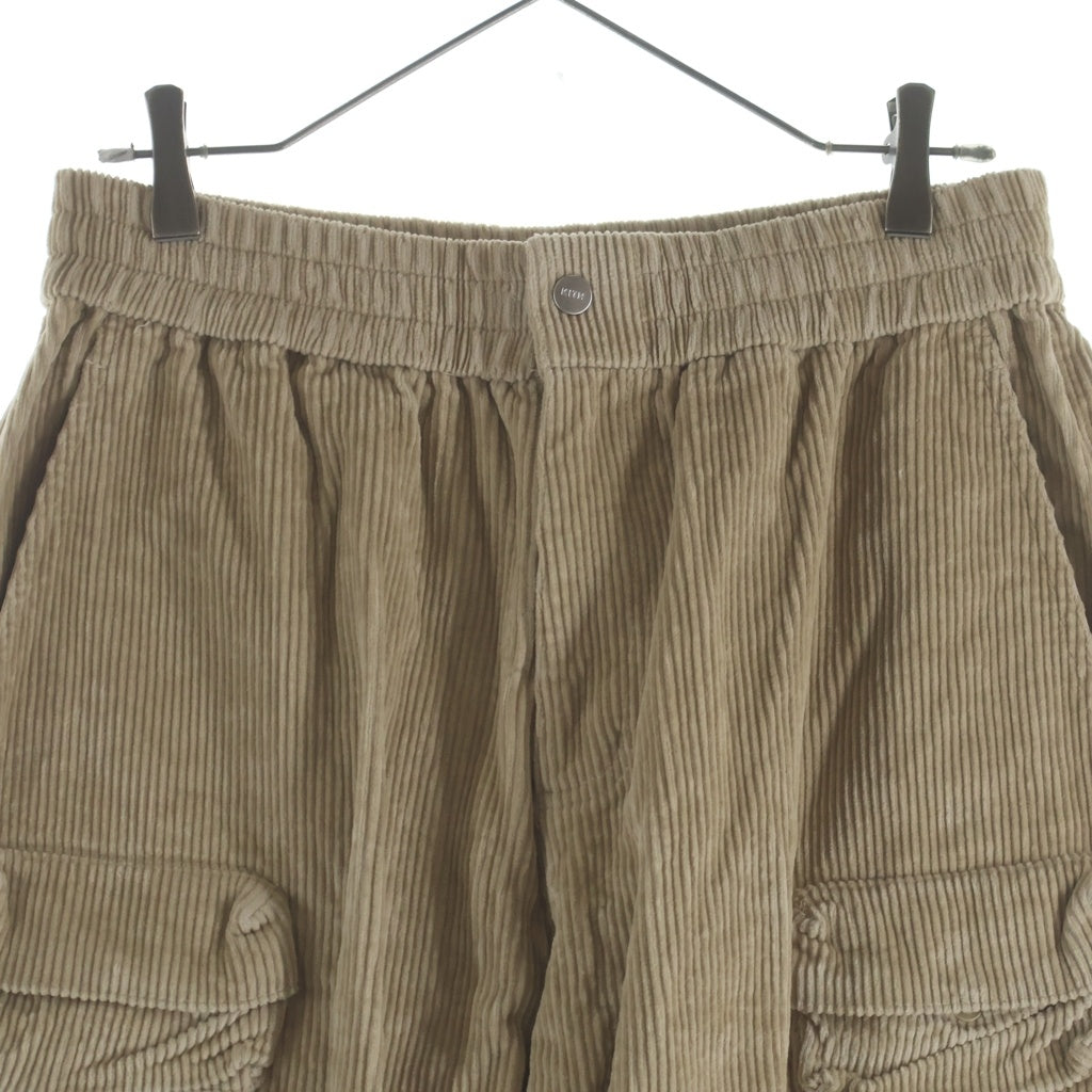 KITH(キス) Corduroy Cargo Pants コーデュロイ カーゴ パンツ ベージュ KHM060248