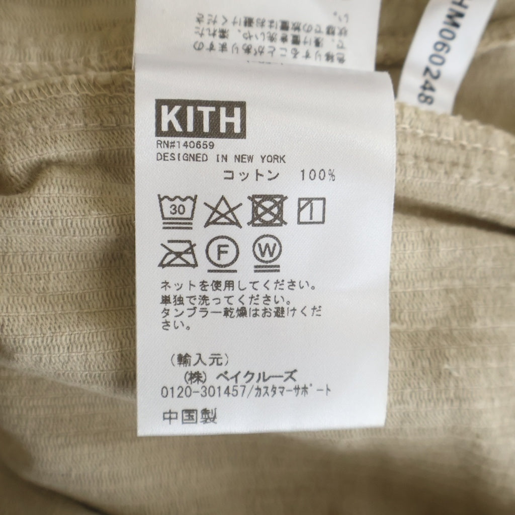 KITH(キス) Corduroy Cargo Pants コーデュロイ カーゴ パンツ ベージュ KHM060248