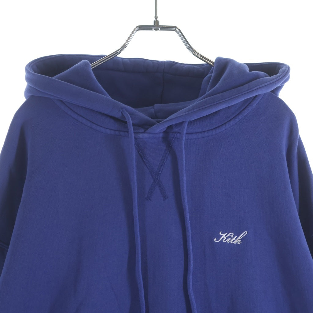 KITH(キス) Williams 3 Hoodie ウィリアムズ 3 フーディ プルオーバーパーカー スウェット ブルー KHM030941