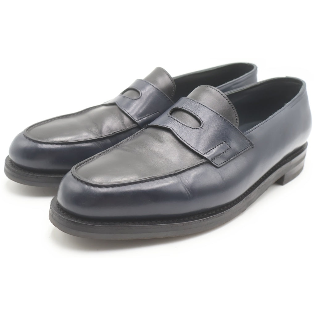 JOHN LOBB(ジョンロブ) Lopez ロペス レザー ローファー シューズ ネイビー 308411